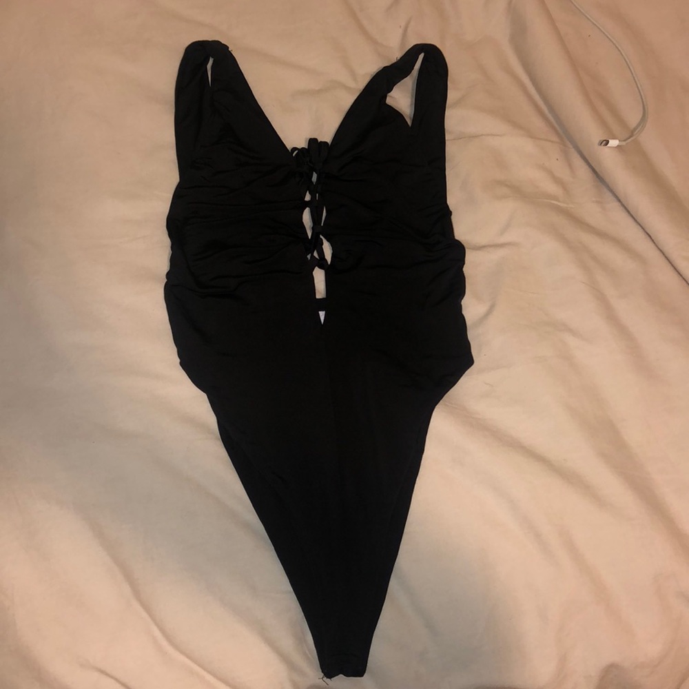 Naked wardrobe one piece bathing suit